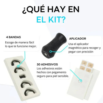 Kit de Tiras Nasales Magnéticas | +80 % de Respiración Mejorada, Menos Ronquidos, Más Energía.