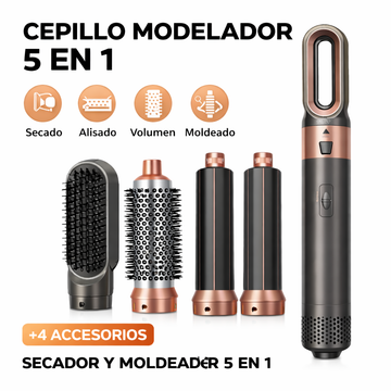 AirStyler - Cepillo modelador profesional 5 en 1 | Seca, Alisa y Peina en Minutos!